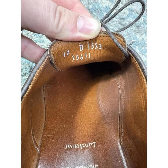 Allen Edmonds Shoes Mens 12 Larchmont Wingtip Dress Career  display picture 3